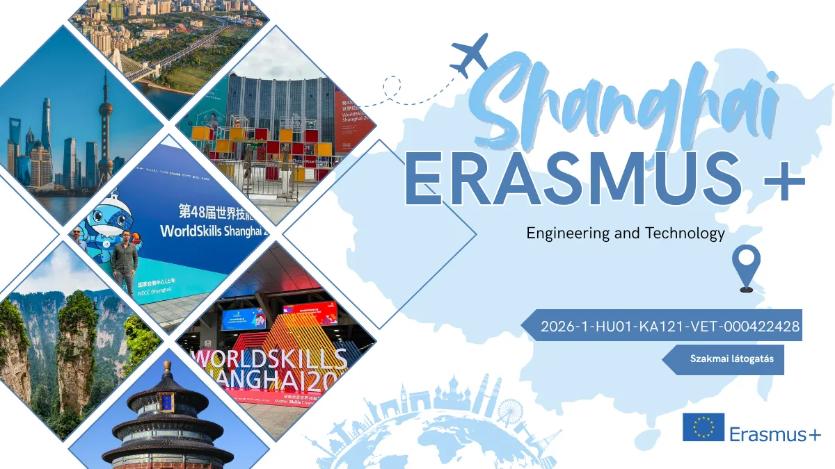 Szakmai tanulmányúton Kínában: Sanghajban inspirálódik iskolánk delegációja az Erasmus+ program keretében